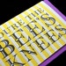 RESERVED FOR JANA - sale - You're the Bee's Knees - 4bar Letterpressed Cards and Envelopes