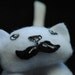 Mustache Kitty - Miniature Plush Dapper Cat