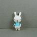 Chubby Little Bunny In Blue Shirt