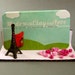Reserved For Jeanette - Hand Sculpted Business Card Holder - Paris Theme