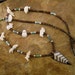 Native American Style Turquoise with Bone Fetishes and Horn Arrowhead