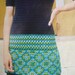 Vintage 1970s Crochet Pattern Women's Tunic Top Dress 70s original pattern