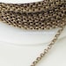 Antiqued Brass Rollo Chain CHAB30
