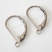 Gunmetal Leverback Earwire 16X10mm (30)