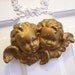 SALE - Vintage Putti Cherubs - Gilded - Shabby French Country - Paris Apt