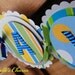 BLAST OFF...Rocket Birthday Banner...Set of 1 Birthday Banner