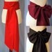 Pirate Sash - Flat Sash for Costumes - Large Color Choice - Unisex - Halloween Costume Events
