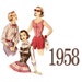 50s Blouse and Weskit Vintage Sewing Pattern...36 Inch Bust...Advance 8253 from 1958