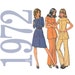 70s Dress Vintage Sewing Pattern - 34 Bust - McCalls 3322 - UNCUT FF