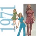 70s Mini Dress Bloomers Vintage Pattern 32 Bust Simplicity 9714 UNCUT FF NOS