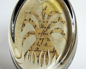 Autumn Harvest Halloween Corn Shock Full Moon Bird Collage Papercutting Paperweight for Fall Halloween Farmhouse Office Desk Accessory