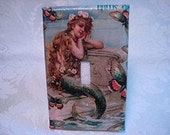 Mermaid Light Switch Plate Cover