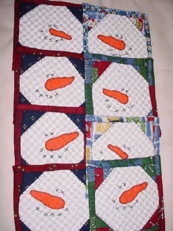 Mug Rug PDF Patterns by MadCreekDesigns