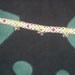 Shimmy Hemp Bell Anklet with Purple and Yellow Beads