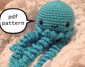 Jelly Jellyfish Amigurumi Crochet Pattern