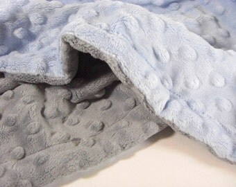 Custom Minky Baby Blanket - for baby boy or girl Can Be Personalized