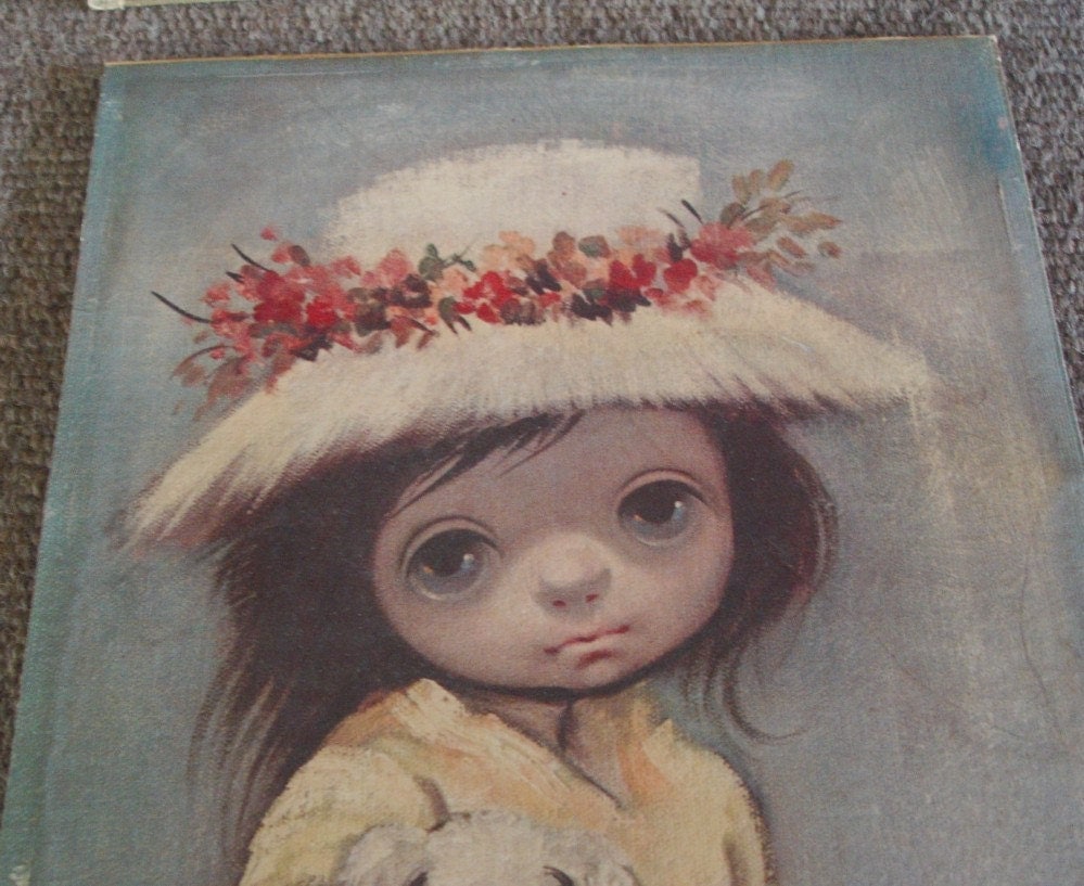 2 Vintage 1960s Big Eyed Kids Prints By Ozz Franca   Il Fullxfull.139795129 