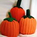 Halloween pumpkins, Halloween decorations, geekery, soft sculpture pumpkin