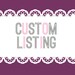 Custom Bulk Order Listing - Reserved for Evette