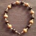 SALE...Wooden Bead Anklet