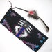 Pendleton Wool Black and Purple Eagle Rock Feather Holder - Large