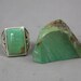 Silver Thunderbird Turquoise Ring Size 10
