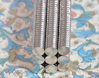 1000 Neodymium Rare Earth Magnets 1/4 x 1/16 (13-08-111)