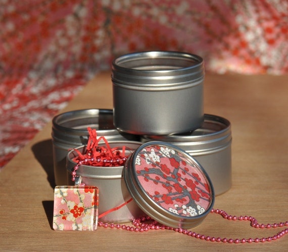 50 Round Blank Metal Tins Great Gift Tins for by WillowRunCrafts