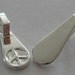 25 Large Silver Plated Peace Bails (07-06-180)