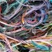 Discounted 2 lbs of Organza Ribbons