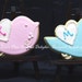 Reserved for Kerry--LOVE BIRD Cookies - Love Bird Decorated Cookies - Love Bird Cookie Favors - 1 Dozen
