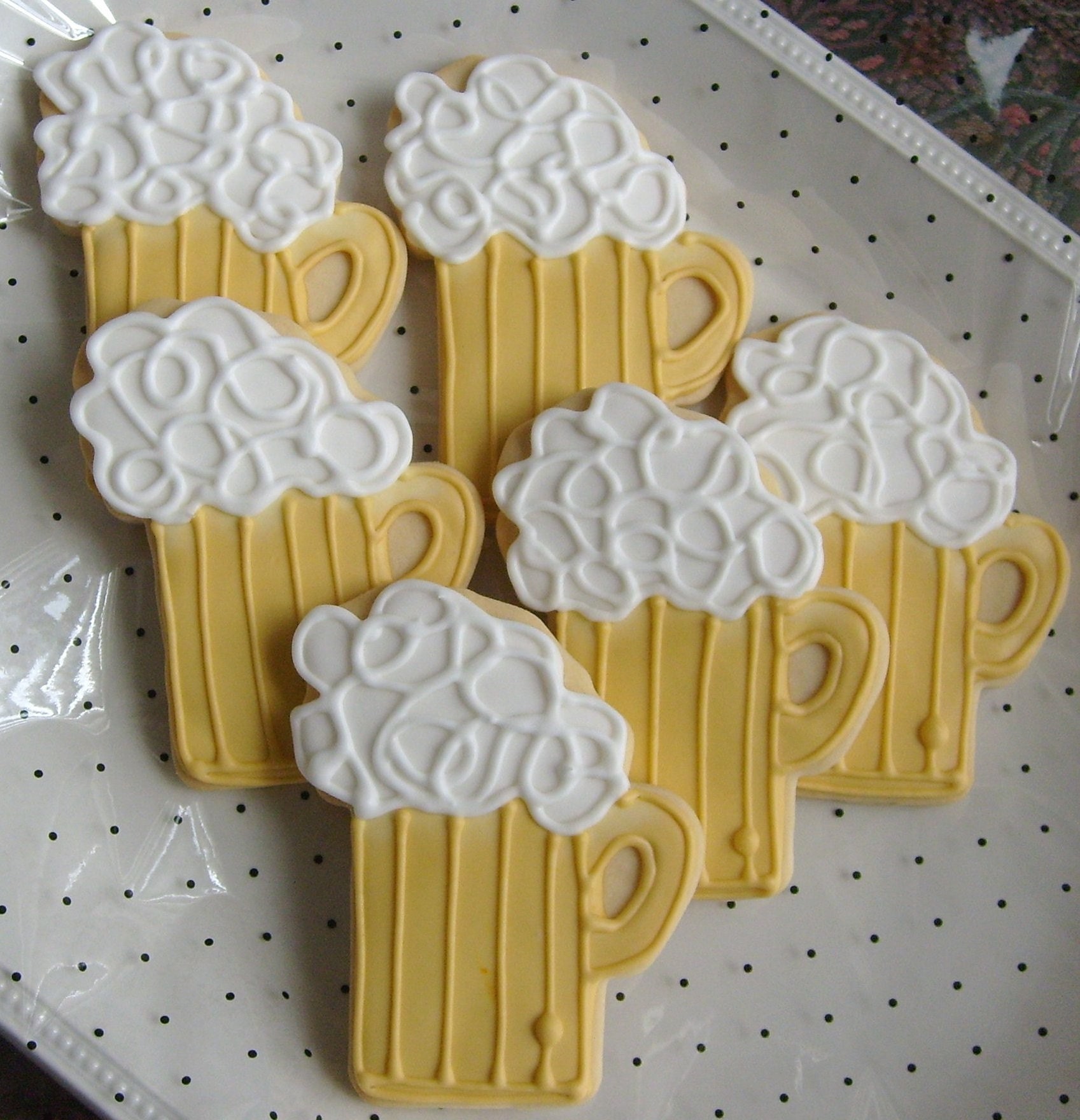 Beer Mug Cookies Beer Mug Decorated Cookie Favors 1 Dozen