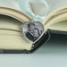 Sterling Silver Heart Wedding Bouquet Charm