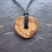 Naturally Colourful Wood Pendant - Elder - Enhances All Magic.