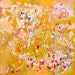 Golden Light in Paris/ 12 inches x 12 inches Original Painting on Canvas