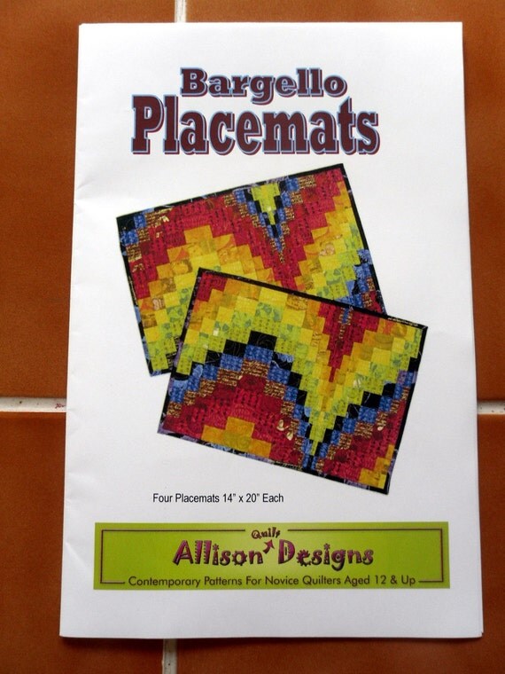 Bargello Placemats quilt pattern by Allison Quilt Designs
