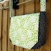 Messenger Style Laptop bag - lime green