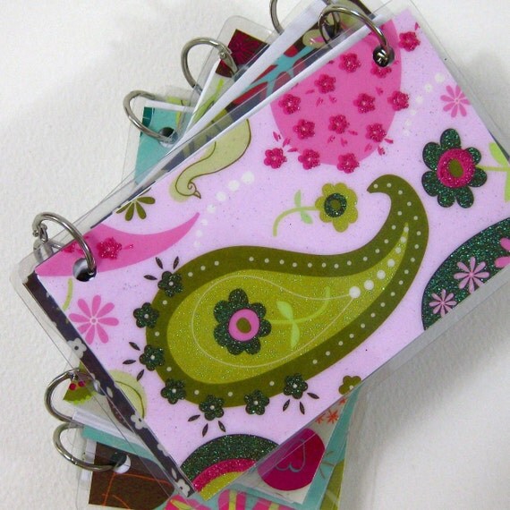 3 x 5 Index Card or Note Card Binder Set of Four by CrownBindery