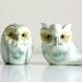 Vintage Pair of Ceramic Owls