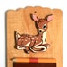Vintage Wood Deer Shopping List Reminder