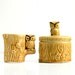 Vintage Owls Cream and Sugar Set