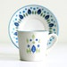 Mid Century Swiss Alpine Teacups and Saucers