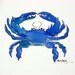 Chesapeake Bay Blue Crab, Watercolor Art Print