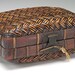 Antique Japanese Bento Traveling Lunch Box Basket c.1915