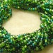 6/0 Emerald Isle Mega Mixed Czech Glass Seed Bead Strand (CW168)