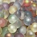 BEAUTIFUL 9x8mm Matte Jewel Tones Lumi Mix Czech Glass Mushroom Button Beads