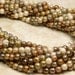4mm Opaque Earth Tone Lumi Luster Mix Czech Glass Beads 16 Inch Strand - Qty 100 (A180)
