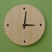 Eco-Friendly Bamboo Wall Clock