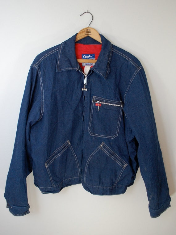Vintage BIG SMITH Denim Lined Work Jacket by ilovevintagestuff