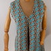Vintage Handmade Vest and Skort set MOD style size small